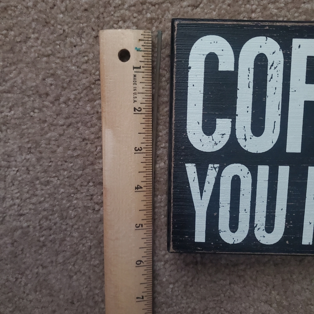 Coffee Sign ☕ - Picture 4 of 5